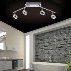 Paul Neuhaus Spots & Strahle-LED-Strahler Sileda Alu gebürstet