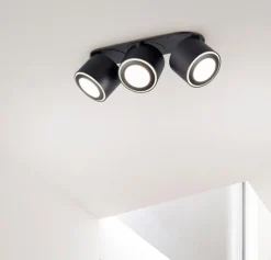 Spots & Strahle|Trio LED-Strahler Taurus Schwarz