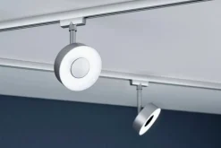 Paulmann Schienensysteme-LED-Strahler URail Circle Chrom Matt