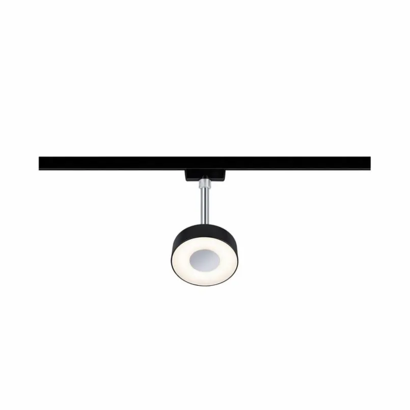 Paulmann Schienensysteme-LED-Strahler URail Circle Schwarz
