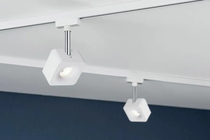 Paulmann Schienensysteme-LED-Strahler URail Cube Weiß