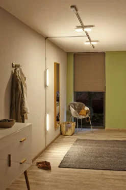 Schienensysteme|Paulmann LED-Strahler URail Loop Chrom Matt
