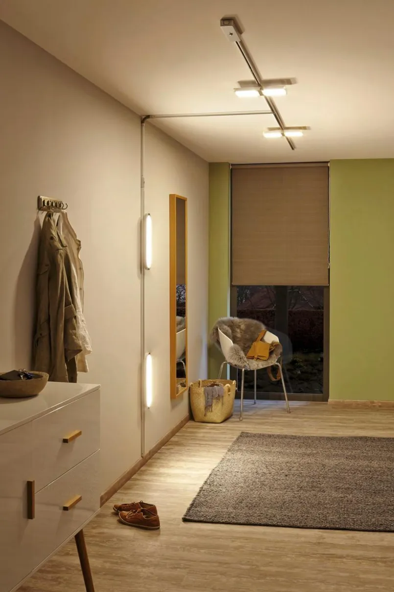 Schienensysteme|Paulmann LED-Strahler URail Loop Chrom Matt