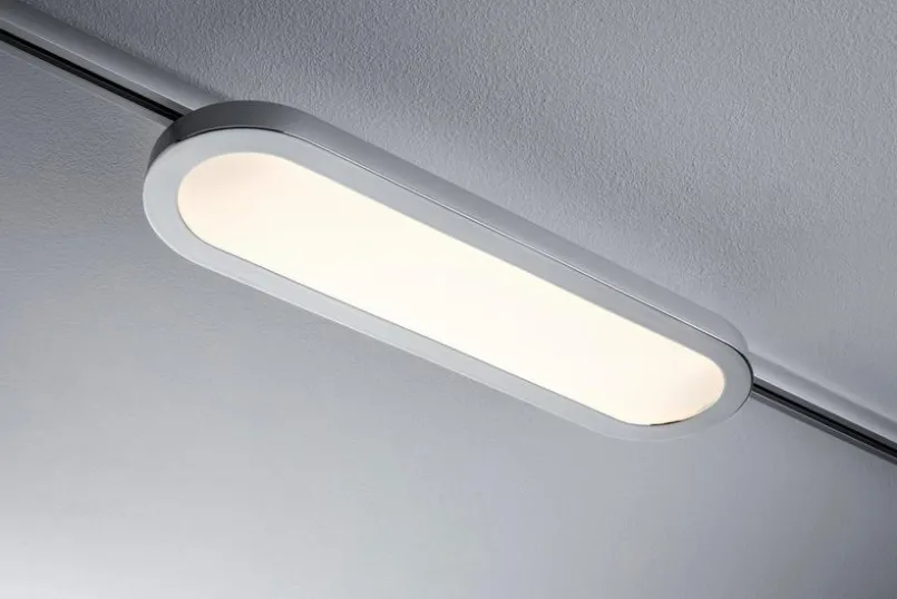 Schienensysteme|Paulmann LED-Strahler URail Loop Chrom Matt