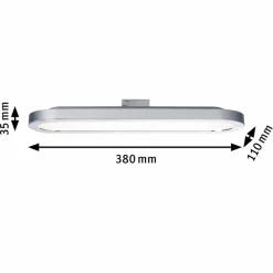 Schienensysteme|Paulmann LED-Strahler URail Loop Chrom Matt