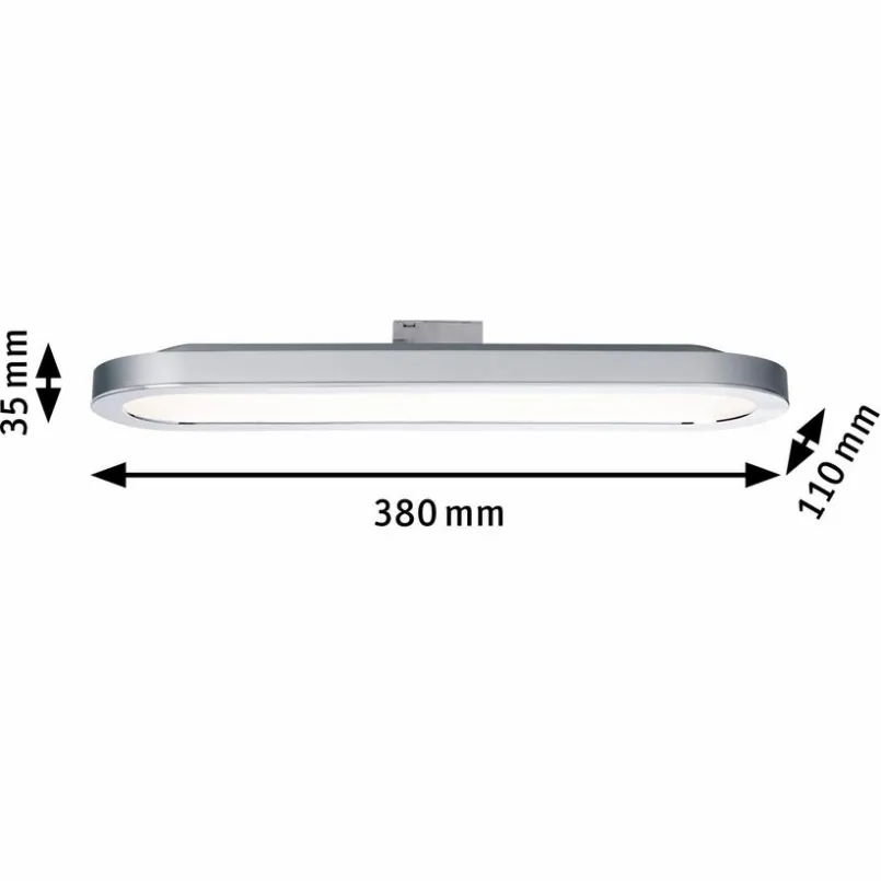 Schienensysteme|Paulmann LED-Strahler URail Loop Chrom Matt