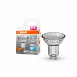 Osram Gu10-LED-Strahlerform GU10/2,6 Watt/Energie F Transparent
