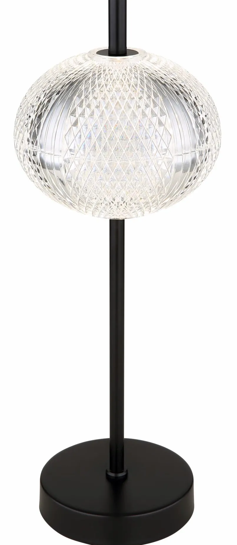 Globo Tischlampen-LED-Tischleuchte Aida Schwarz
