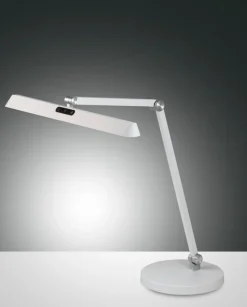 FABAS Tischlampen-LED-Tischleuchte Beba Weiß