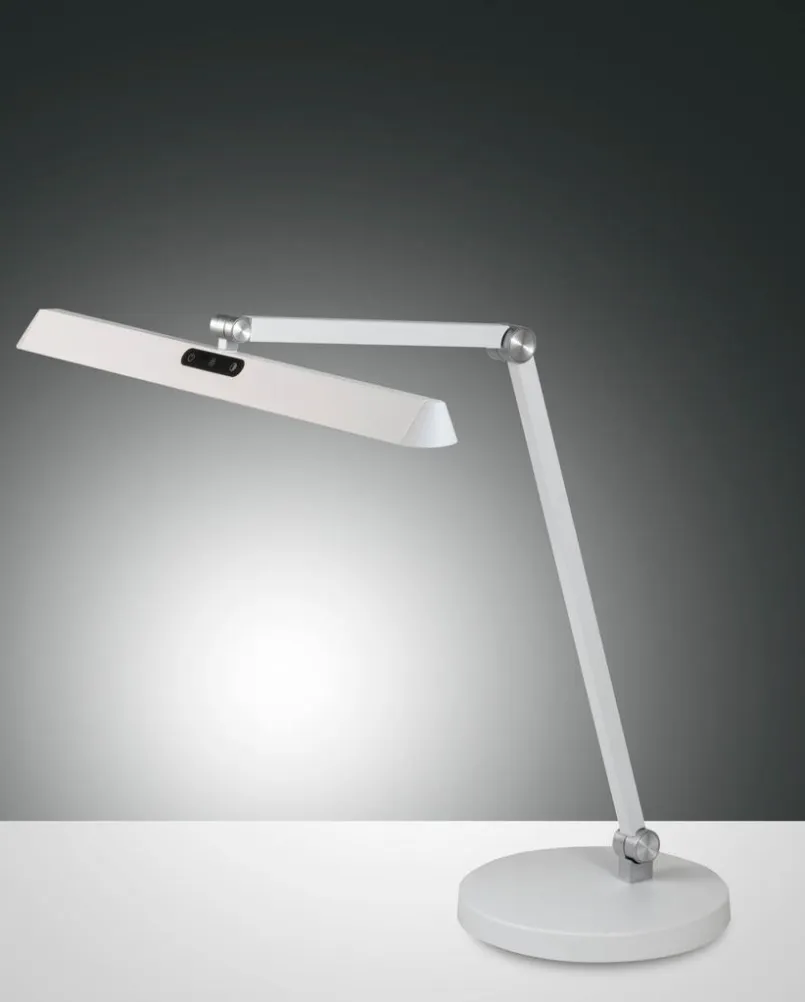 FABAS Tischlampen-LED-Tischleuchte Beba Weiß