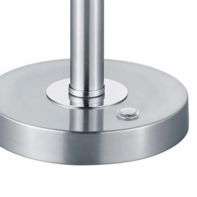 Trio Tischlampen-LED-Tischleuchte Berlin Silber