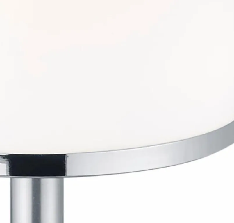 Trio Tischlampen-LED-Tischleuchte Berlin Silber