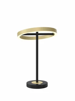 EGLO Tischlampen-LED-Tischleuchte Brest Schwarz