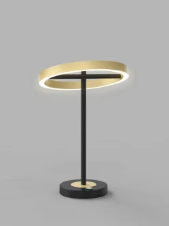 EGLO Tischlampen-LED-Tischleuchte Brest Schwarz