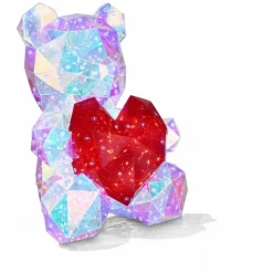 Tischlampen|Kinderlampen|Globo LED-Tischleuchte Brondar Transparent