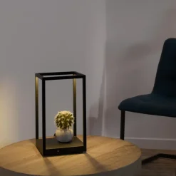 Tischlampen|Paul Neuhaus LED-Tischleuchte Contura Schwarz