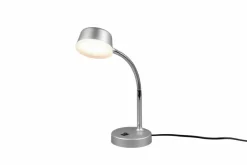 Tischlampen|Reality Leuchten LED-Tischleuchte Kiko Silber