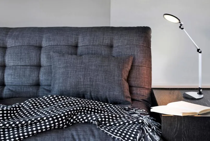 Tischlampen|Globo LED-Tischleuchte Konsti Silber