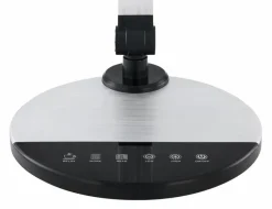 Tischlampen|Globo LED-Tischleuchte Konsti Silber