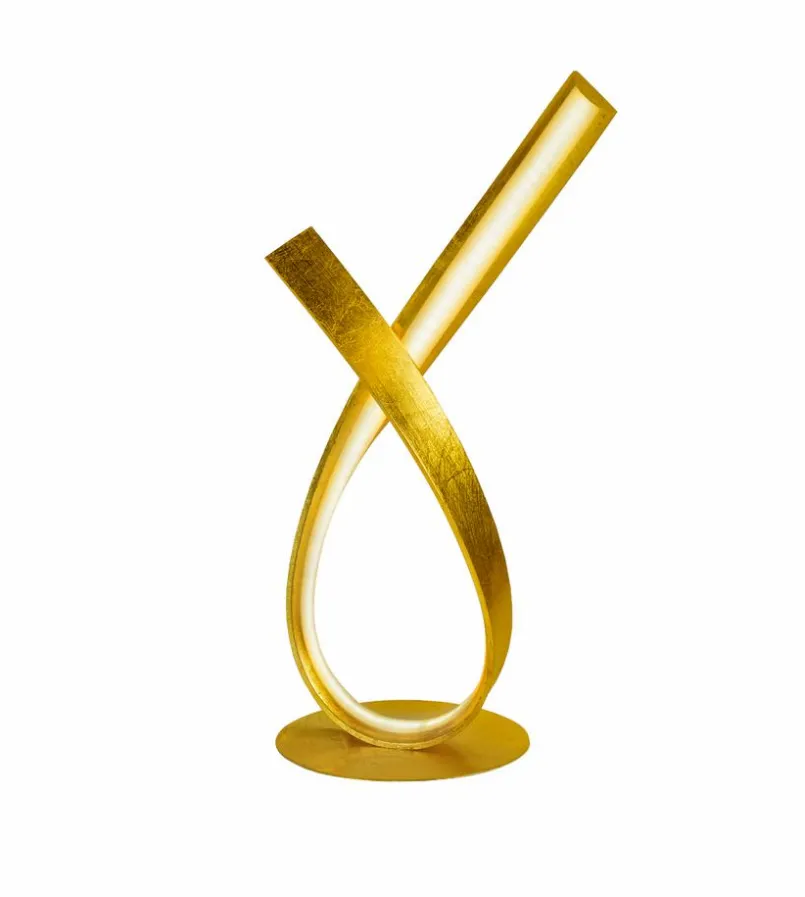 Paul Neuhaus Tischlampen-LED-Tischleuchte Linda Gold