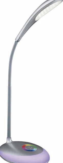 Akkuleuchten|Globo LED-Tischleuchte Minea Silber