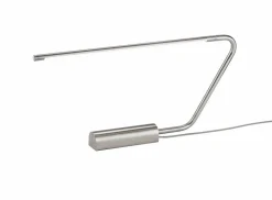 Trio Select Tischlampen-LED-Tischleuchte Olea Nickel matt