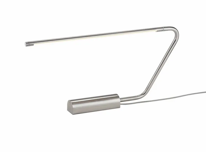 Trio Select Tischlampen-LED-Tischleuchte Olea Nickel matt
