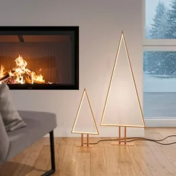 Sompex Leuchtobjekte|Tischlampen-LED-Tischleuchte Pine Gold