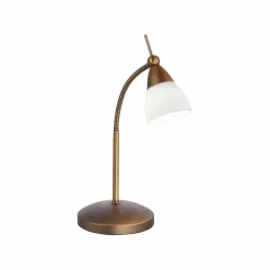 Paul Neuhaus Tischlampen-LED-Tischleuchte Pino Altmessing