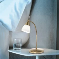 Tischlampen|Paul Neuhaus LED-Tischleuchte Pino Messing