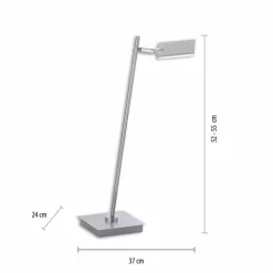 Tischlampen|Neuhaus PURE LED-Tischleuchte Pure Mira Silber