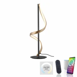 Tischlampen|Tischleuchten|Q SMART HOME LIGHTS LED-Tischleuchte Q-Swing Messing