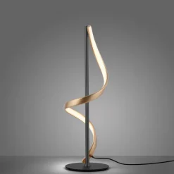 Tischlampen|Tischleuchten|Q SMART HOME LIGHTS LED-Tischleuchte Q-Swing Messing
