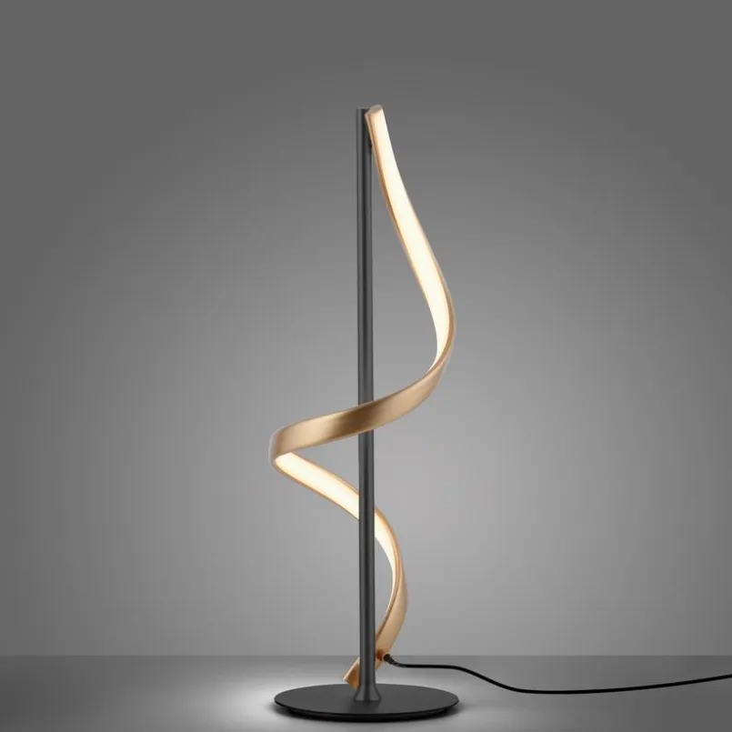 Tischlampen|Tischleuchten|Q SMART HOME LIGHTS LED-Tischleuchte Q-Swing Messing