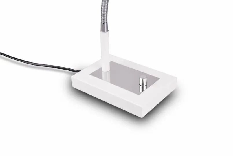Tischlampen|Reality Leuchten LED-Tischleuchte Sandor Weiß
