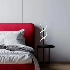 Trio Tischlampen-LED-Tischleuchte Sequence Alu gebürstet