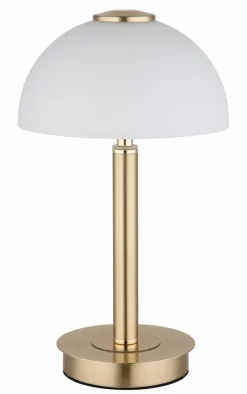 Tischlampen|Globo LED-Tischleuchte Uldin Messing