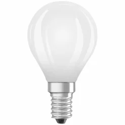 E14|Osram LED-Tropfen E14/2,9 Watt/Energie C Weiß