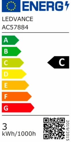 E14|Osram LED-Tropfen E14/2,9 Watt/Energie C Weiß