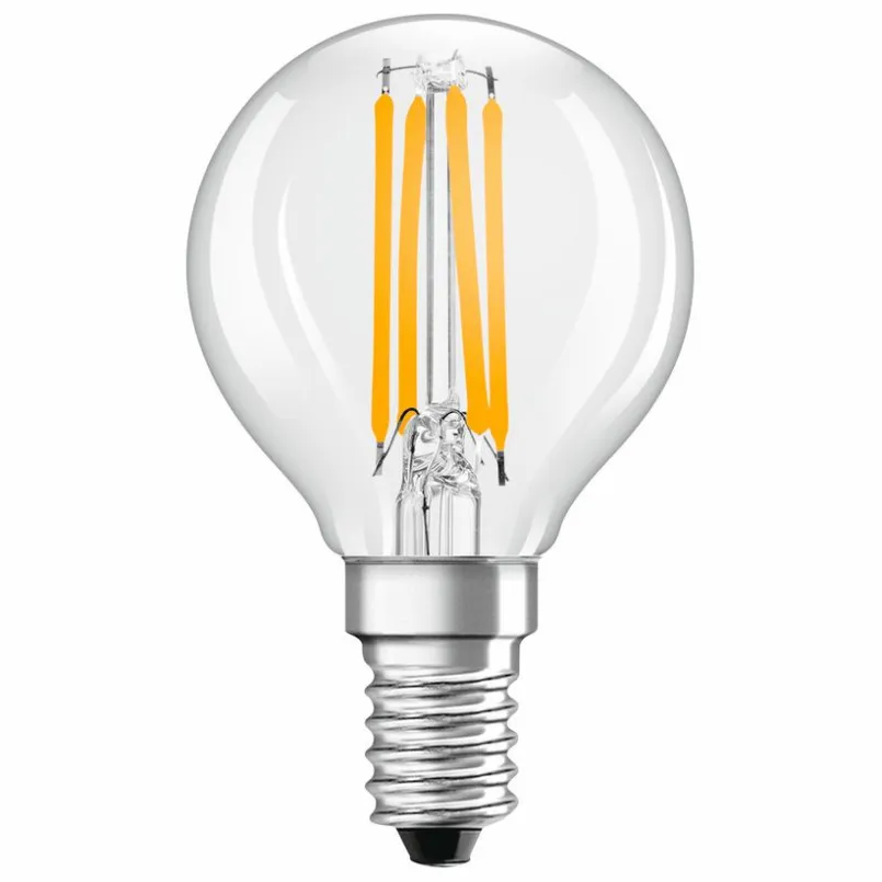 E14|Osram LED-Tropfen E14/2,5 Watt/Energie B Transparent