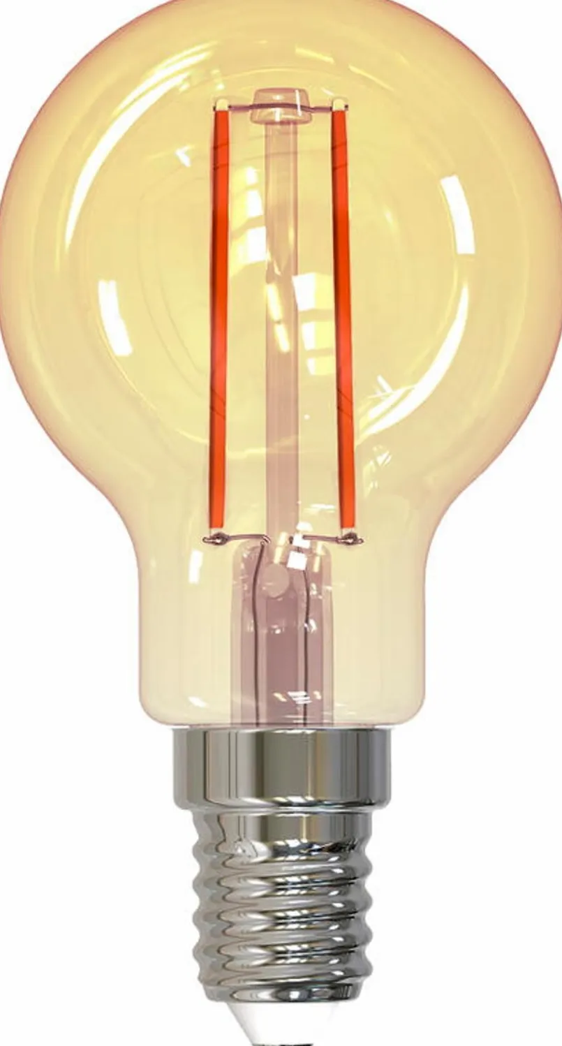E14|MÜLLER-LICHT LED-Tropfen E14/2,2 Watt/Energie G Gold