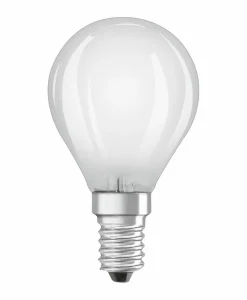 E14|Osram LED-Tropfen matt E14/ 4,8Watt/ Energie F Transparent