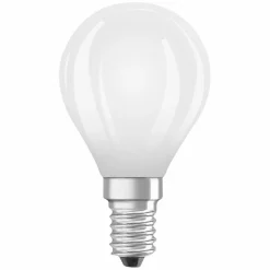 E14|Osram LED-Tropfen matt E14/ 5,5Watt/ Energie E Weiß