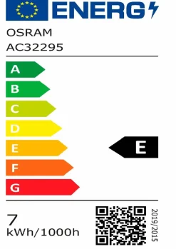 E14|Osram LED-Tropfen matt E14/ 5,5Watt/ Energie E Weiß