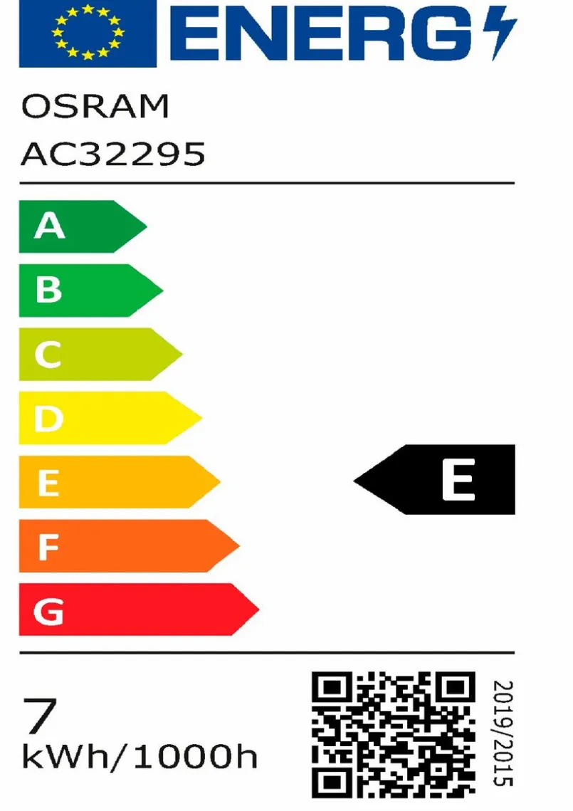 E14|Osram LED-Tropfen matt E14/ 5,5Watt/ Energie E Weiß