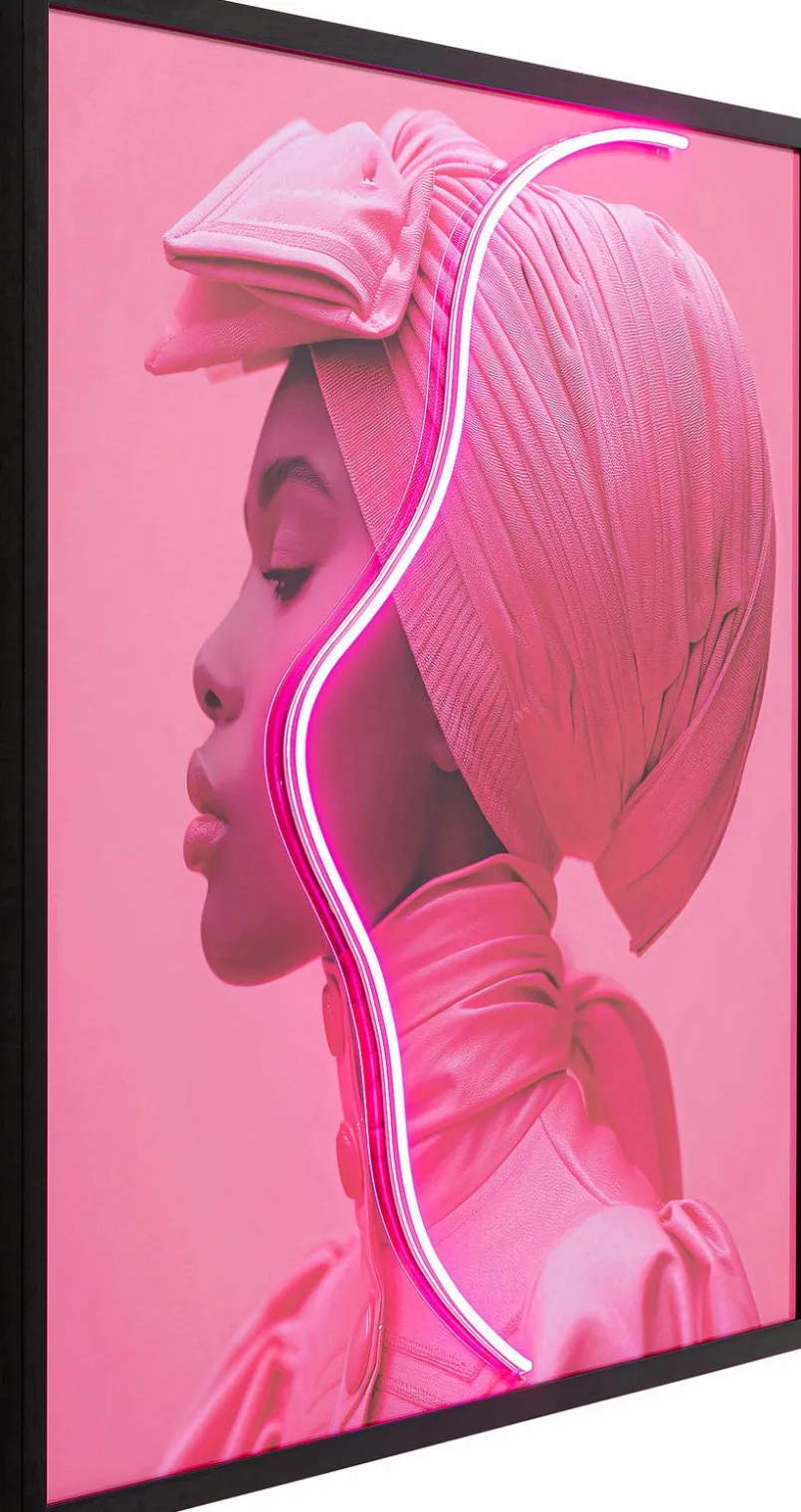 LED-Wandbild 80 x 80 cm Woman<KARE DESIGN Hot