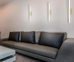 näve Wandleuchten-LED-Wandleuchte Dubai Silber