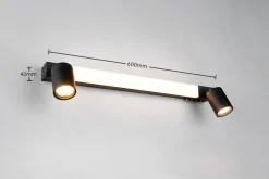LED-Wandleuchte Enrico<Trio Discount