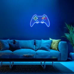 Wandleuchten|JUST LIGHT. LED-Wandleuchte Gamer Bunt