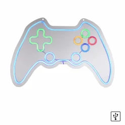 Wandleuchten|JUST LIGHT. LED-Wandleuchte Gamer Bunt